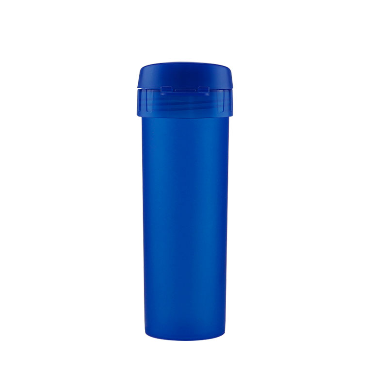 BOTELLA AQUA ECO AZUL NEON 475ML - Hiperfiesta
